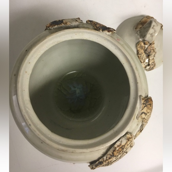 Glazed Pottery Jar with Lid Zimmerman signed glazed pottery - Picture 6 of 11